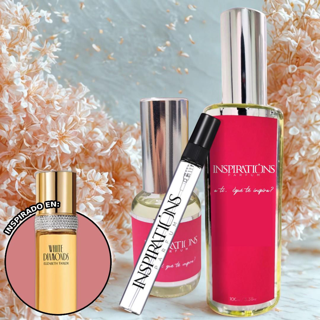 INSPIRADO EN: WHITE DIAMODS - ELIZABETH TAYLOR