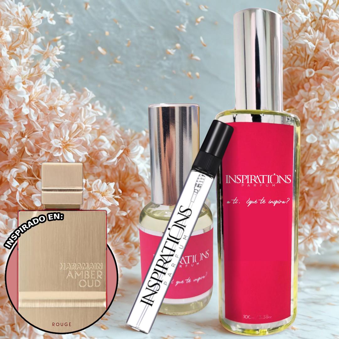 INSPIRADO EN: AMBER OUD ROUGE - AL HARAMAIN